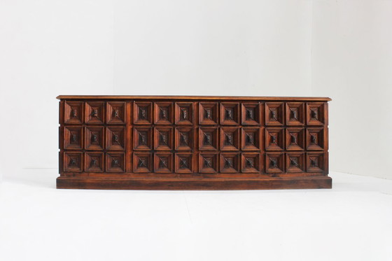 Image 1 of Vintage Brutalist Sideboard dressoir 