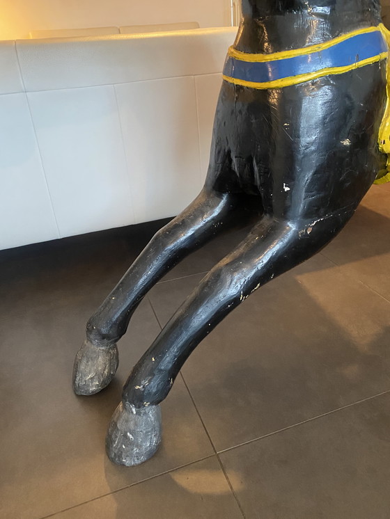 Image 1 of Antiek carrousel paard