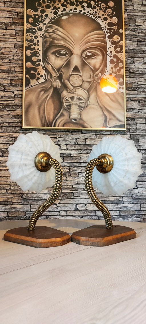 Art Deco wall lamp 1950