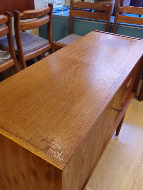 Vintage Fristho Dressoir Kastje Kast Lowboard Platenspeler – Wood (photo 8 of 11)