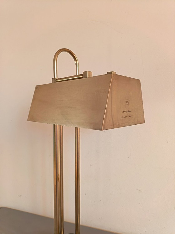 Image 1 of Lampe de table Bauhaus, prototype - Londres 1931. Design de Marcel Breuer ?
