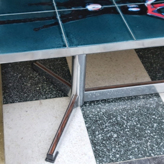 Image 1 of Mesa de centro de cerámica diseñada por Juliette Belarti para Adri Bélgica, 1970