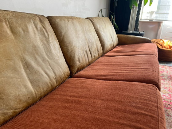 Sofá Mid-Century Fredrik A. Kayser Modelo 807 – Sofás de 3 plazas, Textile, Wood (photo 12 of 20)