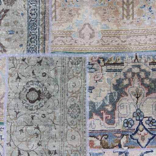 Persian rug patchwork carpet 240x170