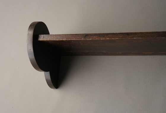 Image 1 of Scaffale olandese a nuvola in legno. 1930s