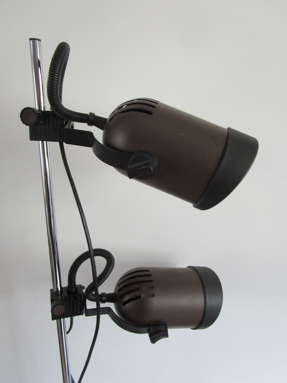 Image 1 of Bellissima lampada da terra anni '70 con 2 faretti