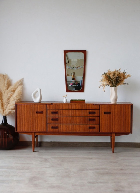 Image 1 of Vintage Teak Sideboard by Beautility | 1960s Design, Restored