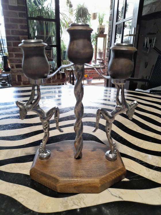 Image 1 of Art Deco Kerzenständer