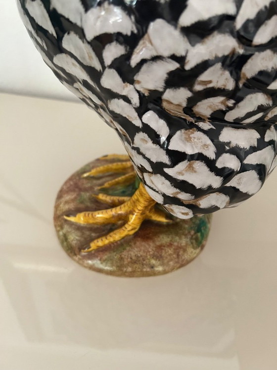 Image 1 of Grote originele Zaccagnini-kip – Italiaans designkeramiek – gesigneerd