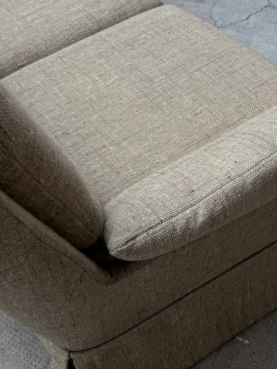 Image 1 of CARL STRAUB SEATING GROUP POLTRONA, DIVANO 2 POSTI E 3 POSTI LANA BEIGE CREMA