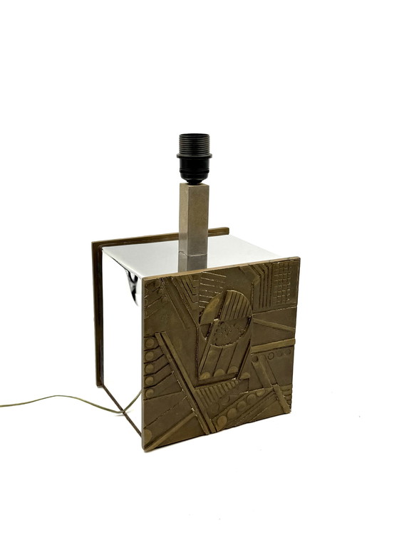 Image 1 of Luciano Frigerio, base de lampe de table Hollywood Regency, Italie 1970