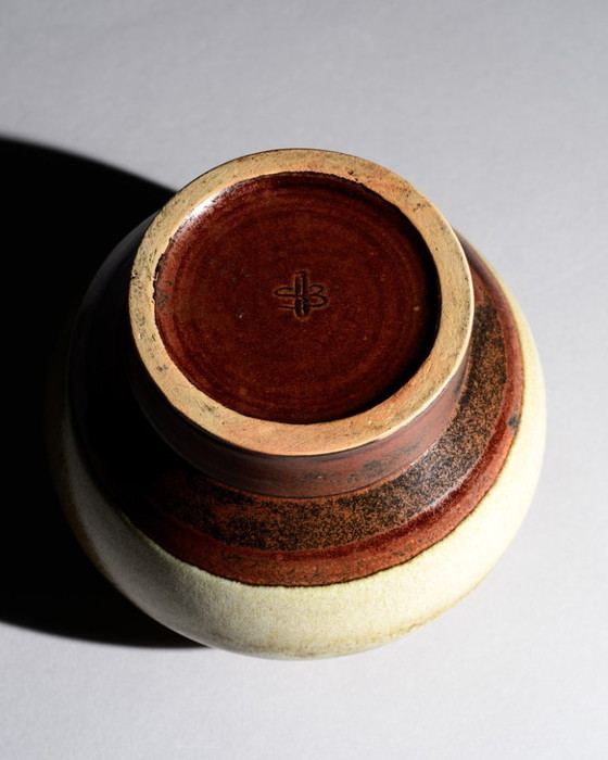 Image 1 of Raro vaso StudioKeramik Steinzeug ceramica d'arte vintage Barbara Stehr anni '70 Germania