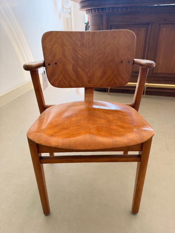 Domus chairs (9 pieces, also available individually) – Ilmari Tapiovaara, Dining chairs, Wood (photo 20 of 21)
