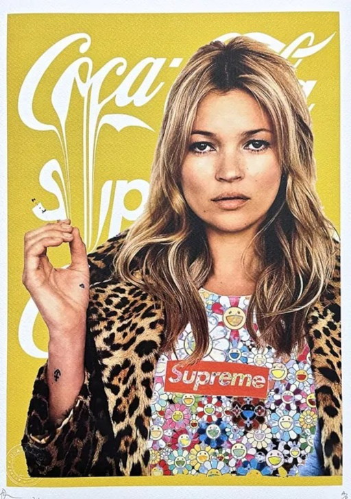 Death NYC - Coca-Cola, Supreme et Kate Moss - Édition limitée avec certificat
