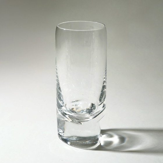 Image 1 of 8 “Pitagora Highball” glasses by Marco Zanuso for Arnolfo di Cambio, 1970s