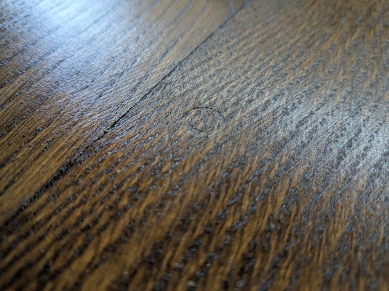 Image 1 of Table ancienne Gründerzeit | XIXe siècle | Chêne | Hauteur 74 cm | Table à manger vintage