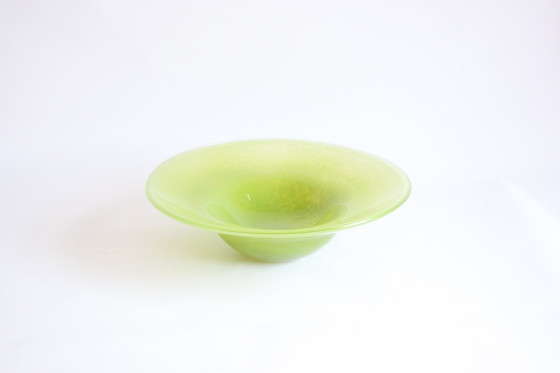 Image 1 of Ciotola verde in vetro Henry Dean