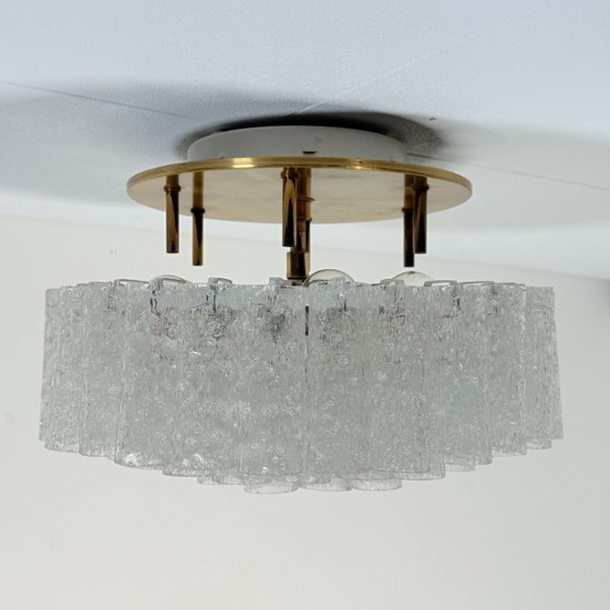 Image 1 of Doria Leuchten 4-stufiger Deckenleuchter aus Muranoglas