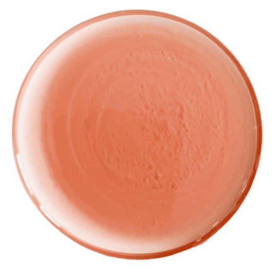 Image 1 of Vintage rosa Glasvase aus den 1980er Jahren