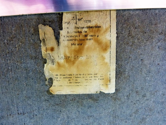 Image 1 of 2 tavolini laterali in granito, anni '70