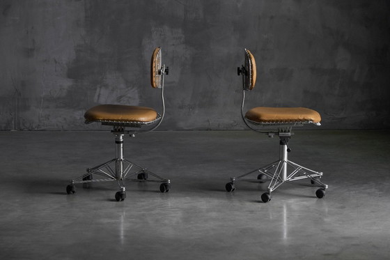 Image 1 of Beaubourg Bürostuhl von Michel Cadestin & Georges Laurent, Frankreich, 1970er Jahre