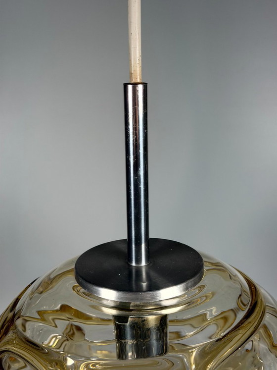 Lampada a sospensione Globe degli anni '60/'70 di Doria Leuchten, Germania. – Lampade a sospensione, Metal (photo 5 of 14)