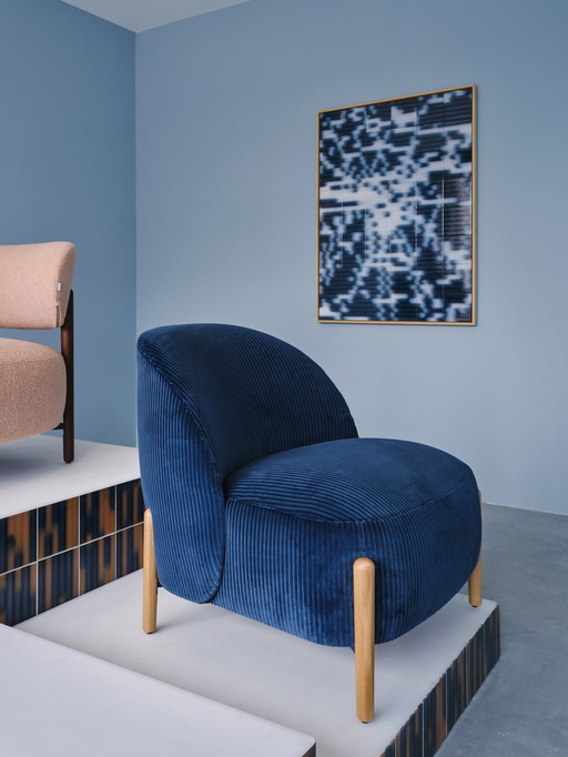 Design Armchair "Flo" Martijn De Goede For Puik