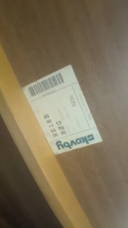 Table extensible danoise Skovby – Ronde / Ovale – 120/170/220 cm