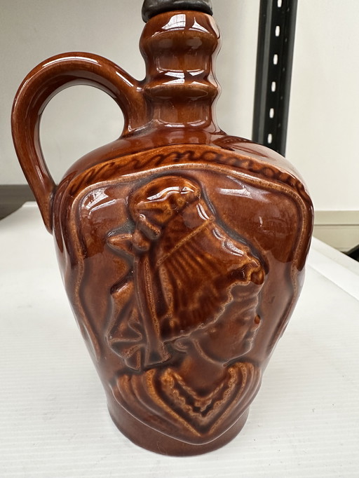 Pichet Vintage en Céramique à Calvados Origine Normandie