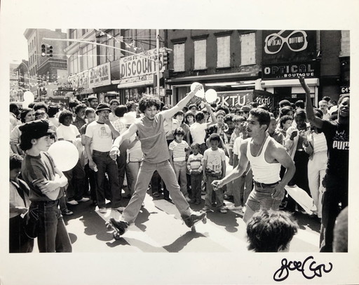 Joe Conzo Jr. ‘the hub’ 1982 digitale reprint, gesigneerd