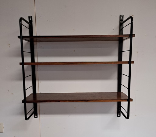 Sistema a parete in palissandro vintage