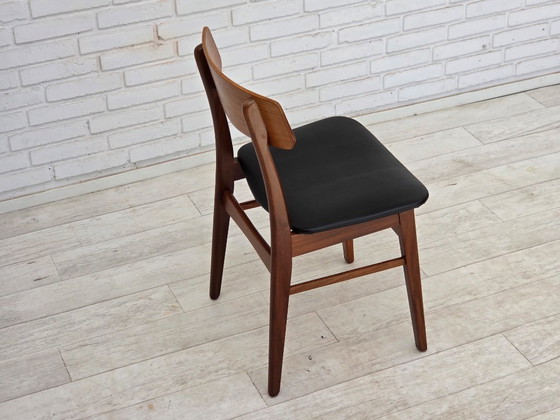 Set van 4 Deense eetkamerstoelen uit de jaren 70 van Findahl Møbelfabrik, gemaakt van teakhout. – Skai, Wood (photo 9 of 14)