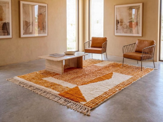 Image 1 of Prachtig handgemaakt tapijt van 250 cm x 150 cm.