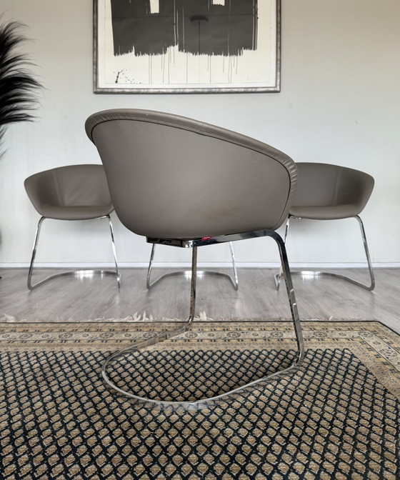 Image 1 of 4x Chaise Arper Duna Design by Lievore Altherr Molina, ca2014