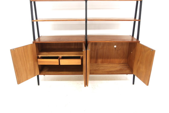 Image 1 of Bibliothèque Scandinave "Double" en Teck, Suède, 1950