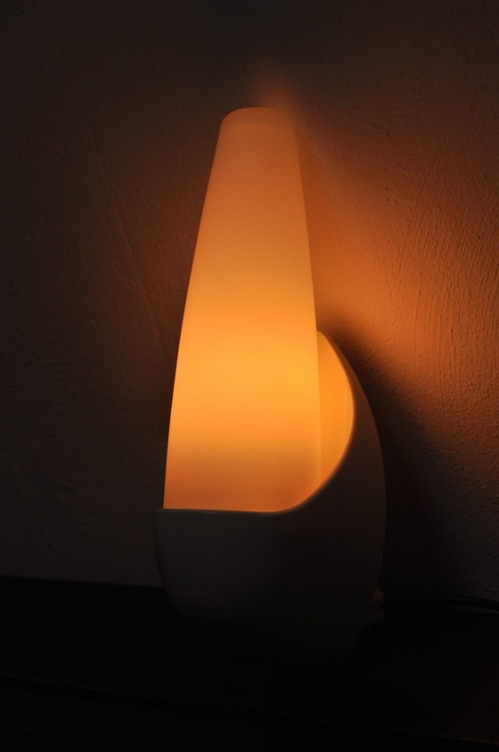 Image 1 of Vintage Opaline/Bakelite Wall Lamps Bo-Niko