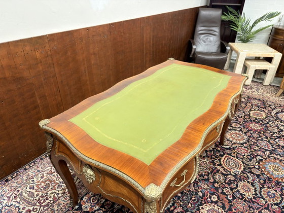 Scrivania antica francese Luigi XIV – Scrivanie, Leather, Wood (photo 19 of 22)