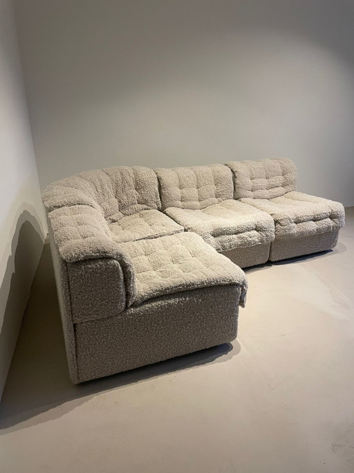 Desede DS-11 Modulair Canapé Vintage Bouclé Patchwork