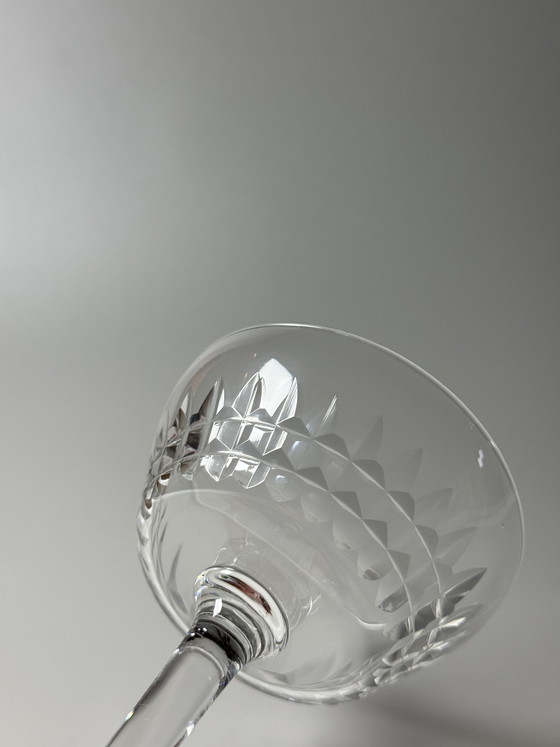 Image 1 of Set van 6 kristallen champagne-/cocktailcoupes – Service Mery Val Saint Lambert · Art Deco