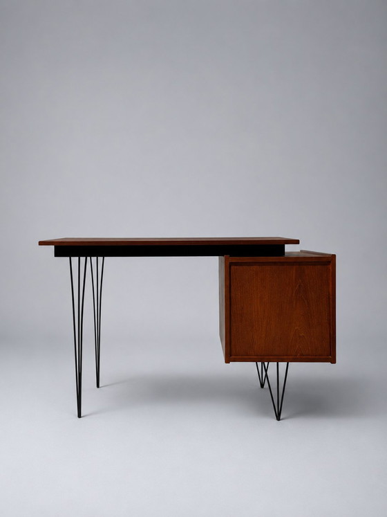 Image 1 of Vintage Tijsseling Hairpin Desk