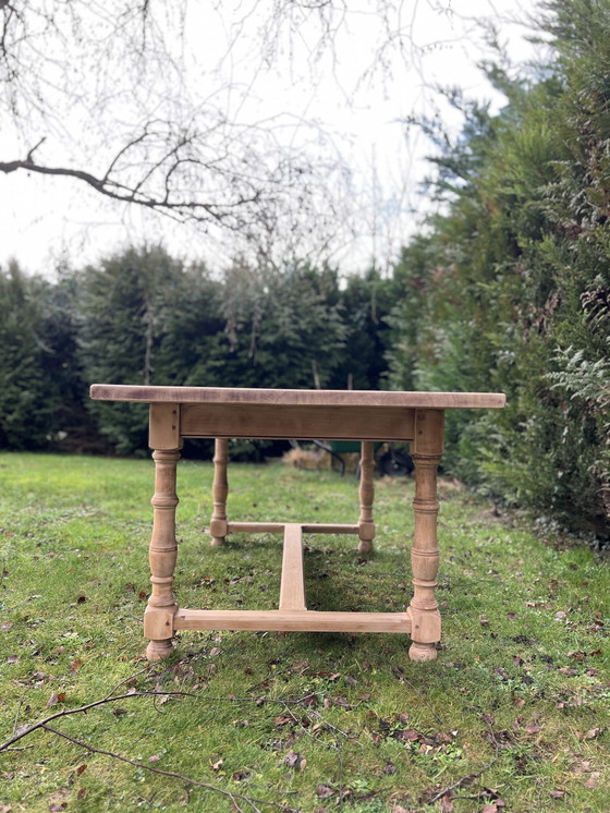 Image 1 of Tavolo da fattoria in legno massello