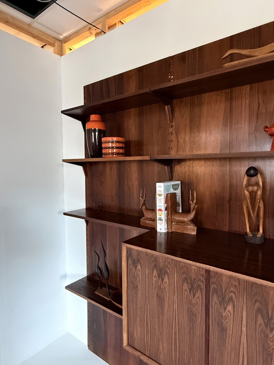 Image 1 of Système mural modulaire Vintage XL, Poul Cadovius '60