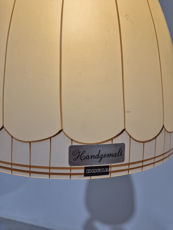 Image 1 of Lampada a sospensione vintage in vetro Doria leuchten