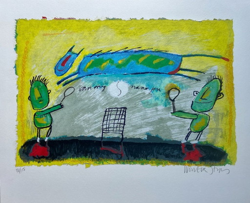 Serigrafía Wouter Stips - De mí para ti
