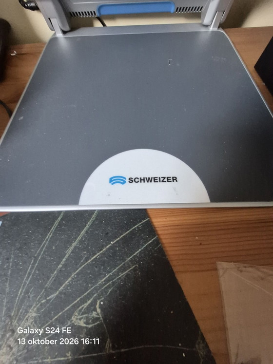 Schweitzer electronics Lupenleuchte – Schreibtischlampen, Glas, Metall (photo 3 of 13)