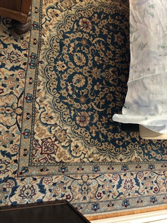 Tappeto persiano Nain con seta 287 × 173 cm con certificato – Tappeti, Lana (photo 2 of 5)