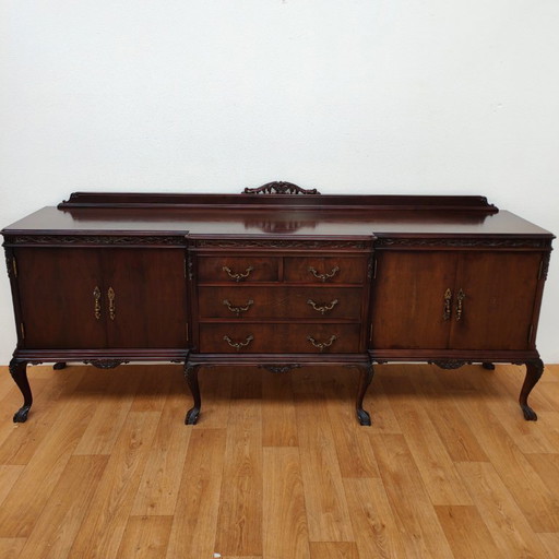 Vintage Chippendale dressoir buffetkast ladekast wandkast