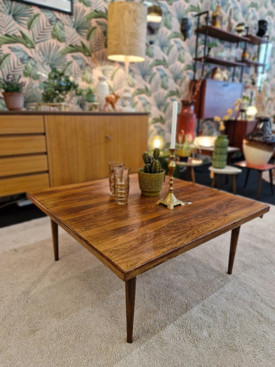 Image 1 of Table basse vintage danoise en palissandre, années 70