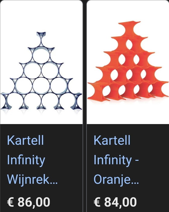 Image 1 of Portabottiglie modulare Kartell Infinity