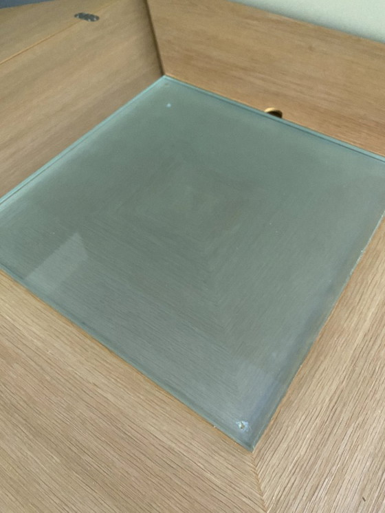 Image 1 of Table (circular side) Design Bob Van den Berghe 1976